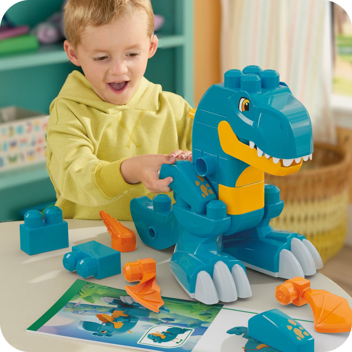 MEGA Bloks Byg & Ombyg Dinosaur