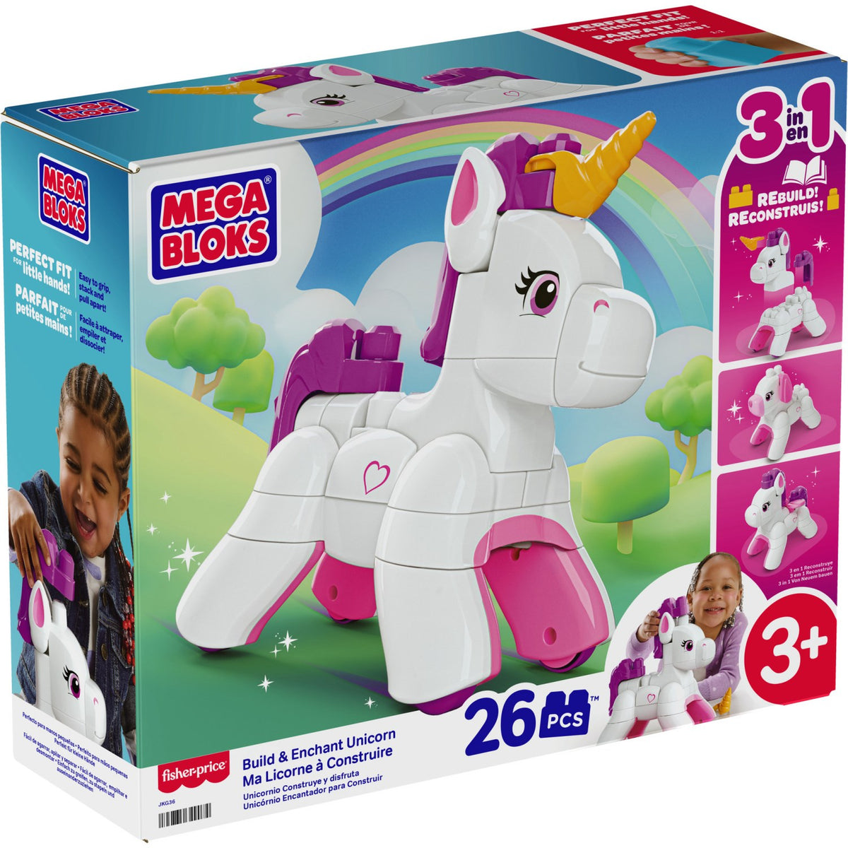 MEGA Bloks Byg & Ombyg Enhjørning
