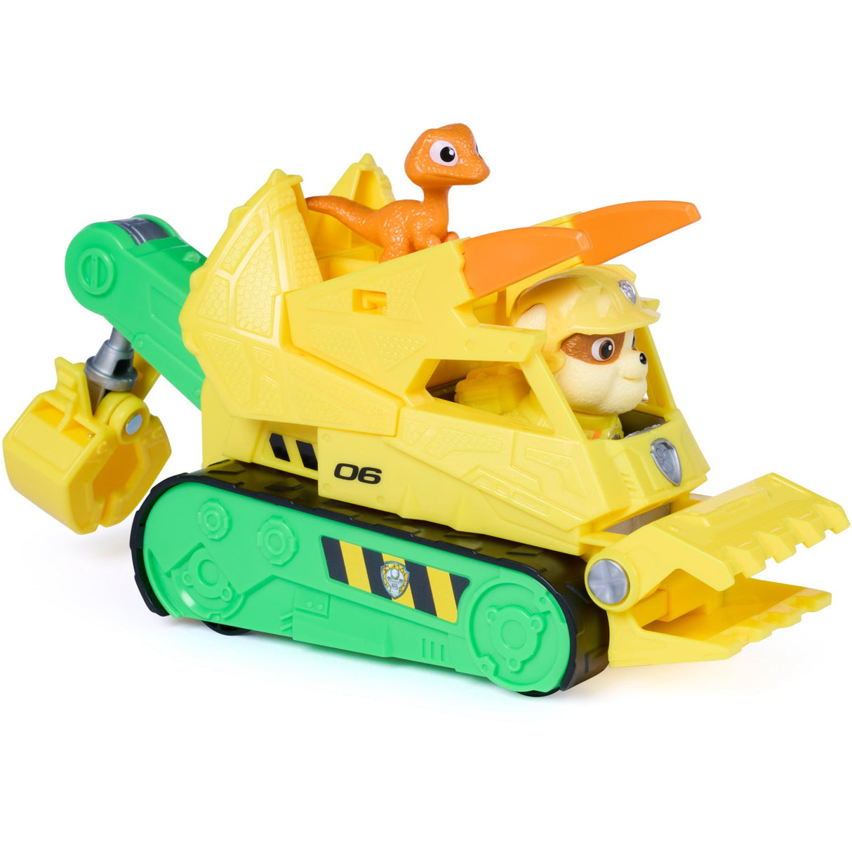 Paw Patrol Movie 3 Dino Tema Køretøj Rubble
