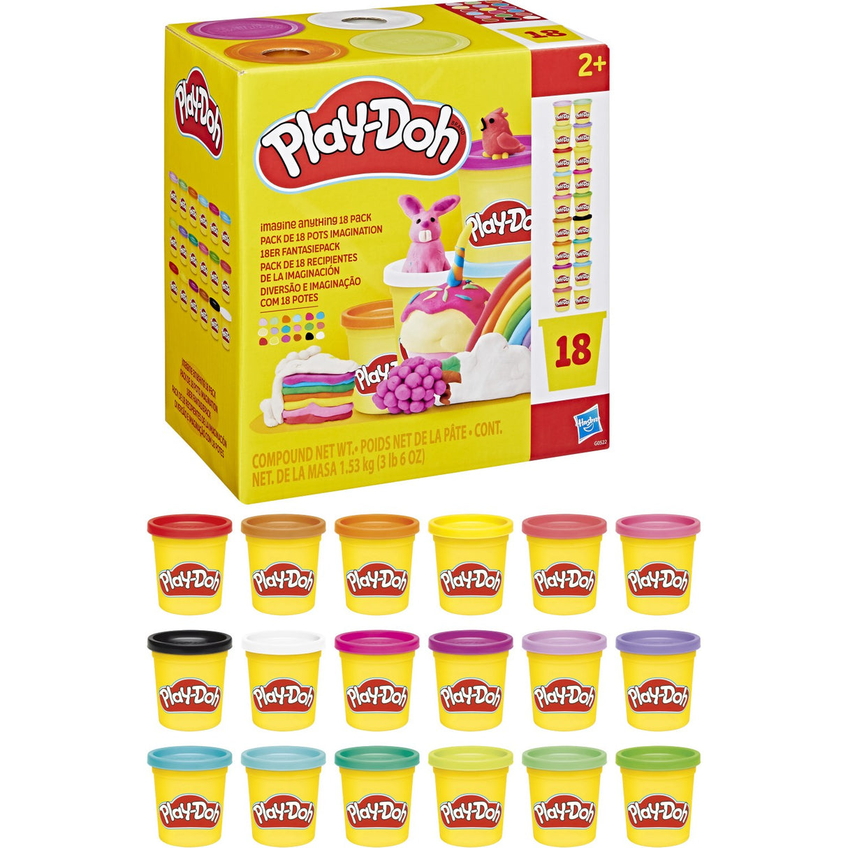 Play-Doh 18Pack Imagine Anything 1,53 kg