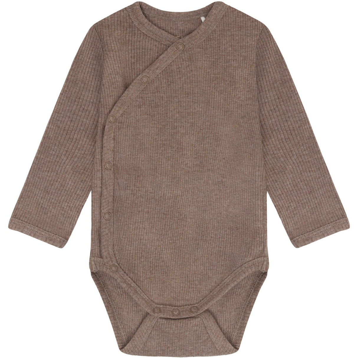 FIXONI Mountain Trial Melange Wrap Body Ls Melange Rib