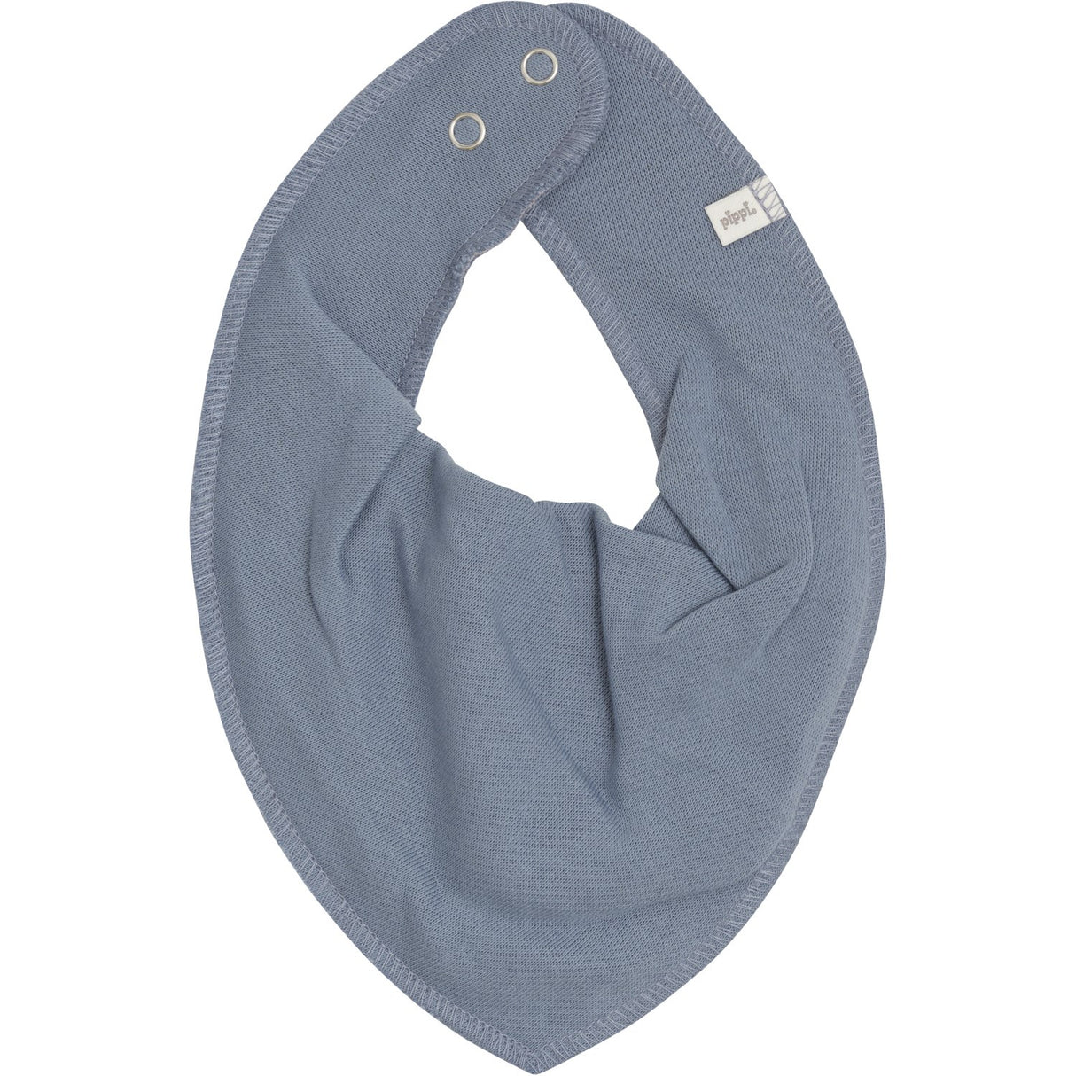 Pippi Blue Bandana Bib - Solid (5-Pack)