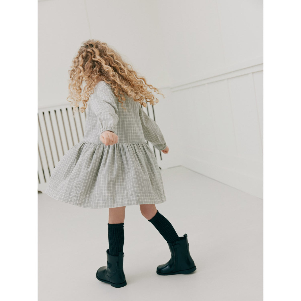 Sofie Schnoor Grey Check Indicakb Dress