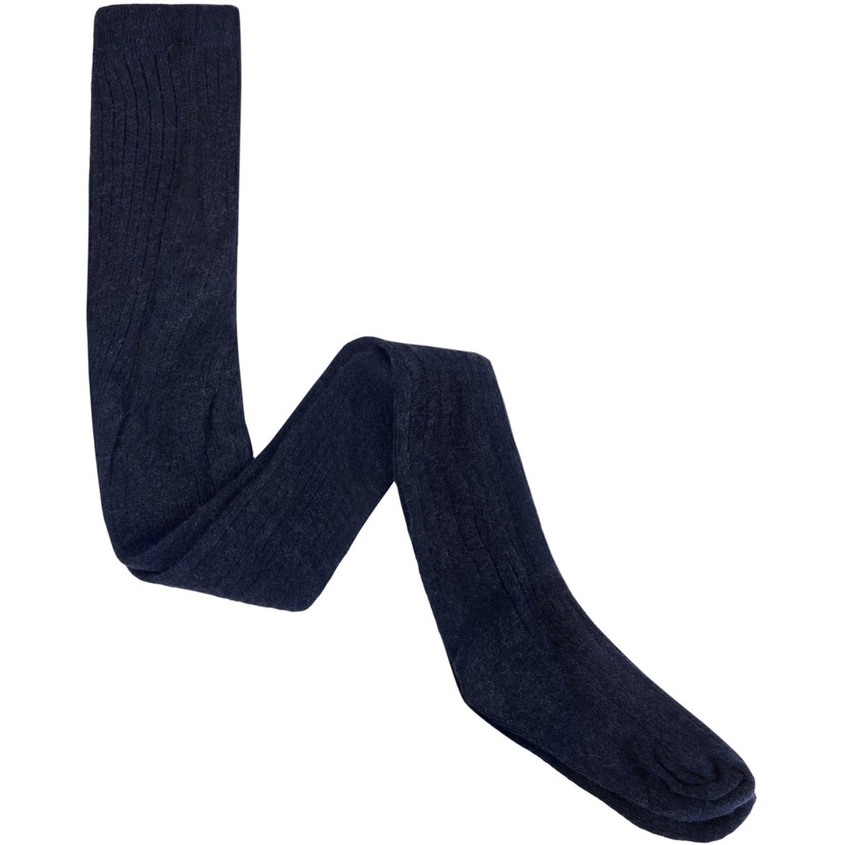 Huttelihut Dark Navy Wool Rib Stockings 2-Pack