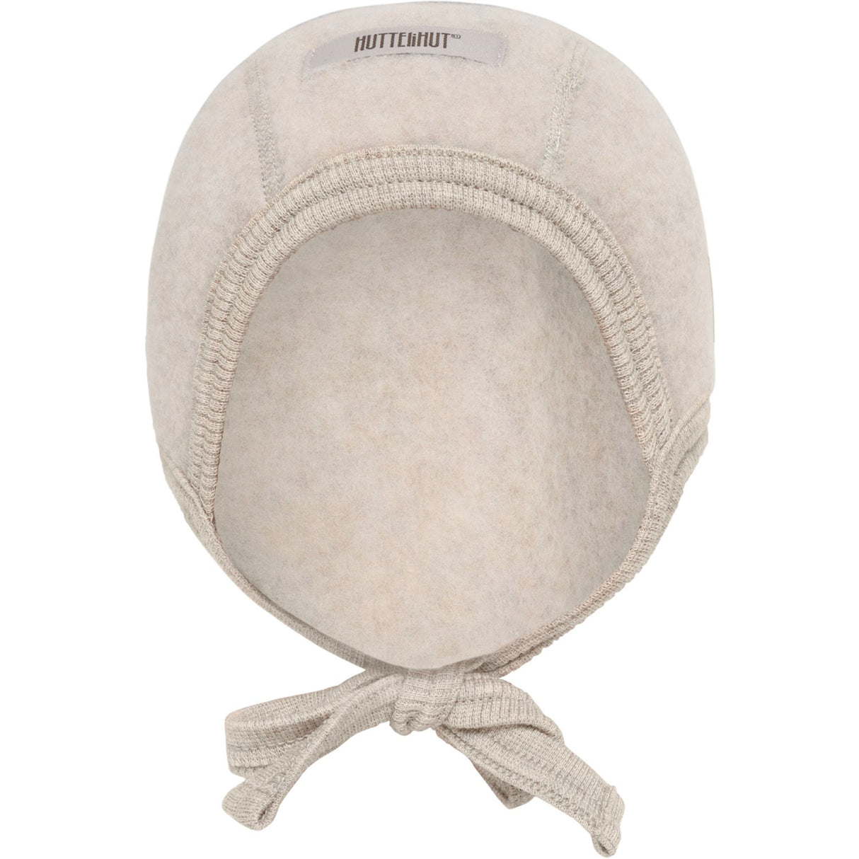 Huttelihut Camel Melange Bonnet Wool Fleece