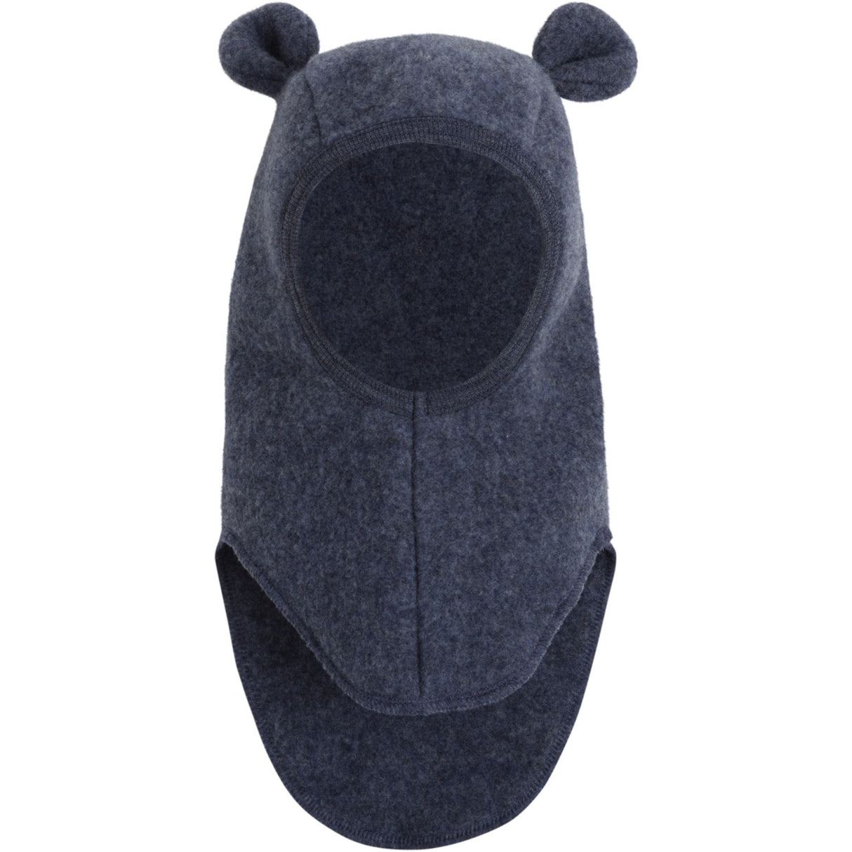 Huttelihut Ombre Blue Melange Balaclava Ears Wool Fleece