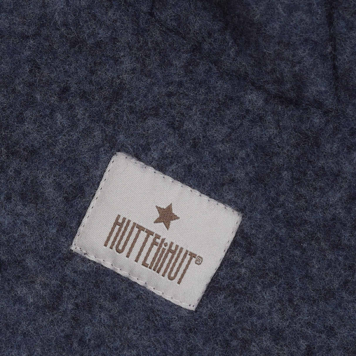 Huttelihut Ombre Blue Melange Jacket Ears Wool Fleece