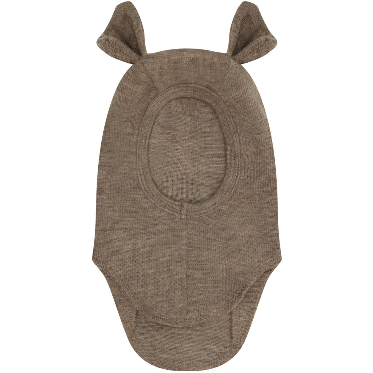 Huttelihut Savannah Melange Balaclava Ears Wool Rib