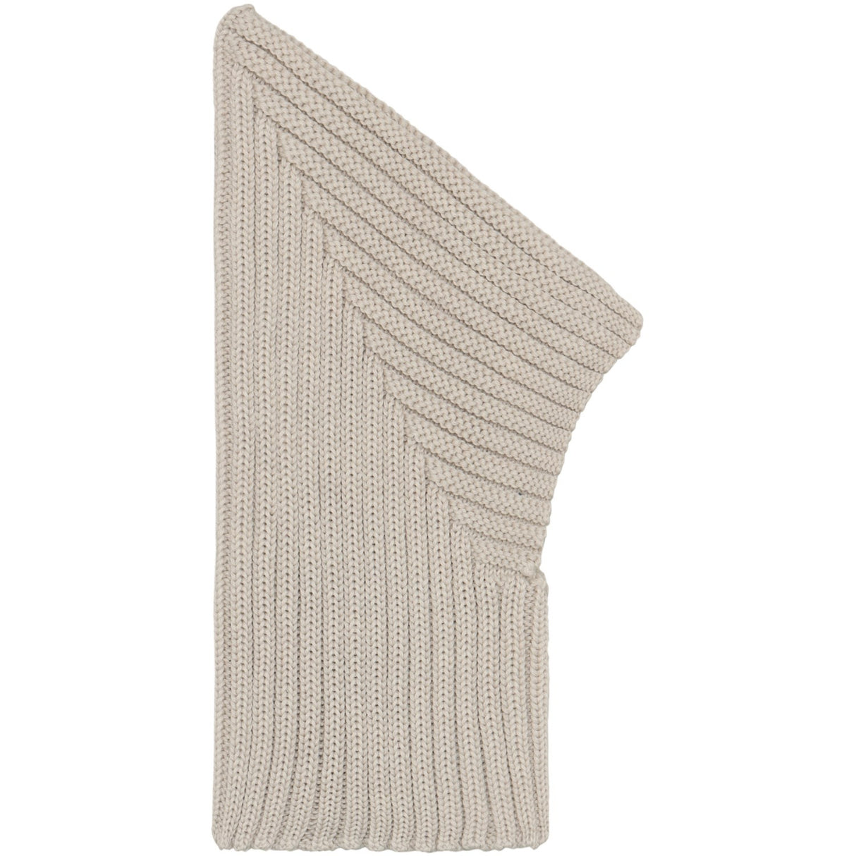 Huttelihut Sand Melange Balaclava Pixie Wool Knit