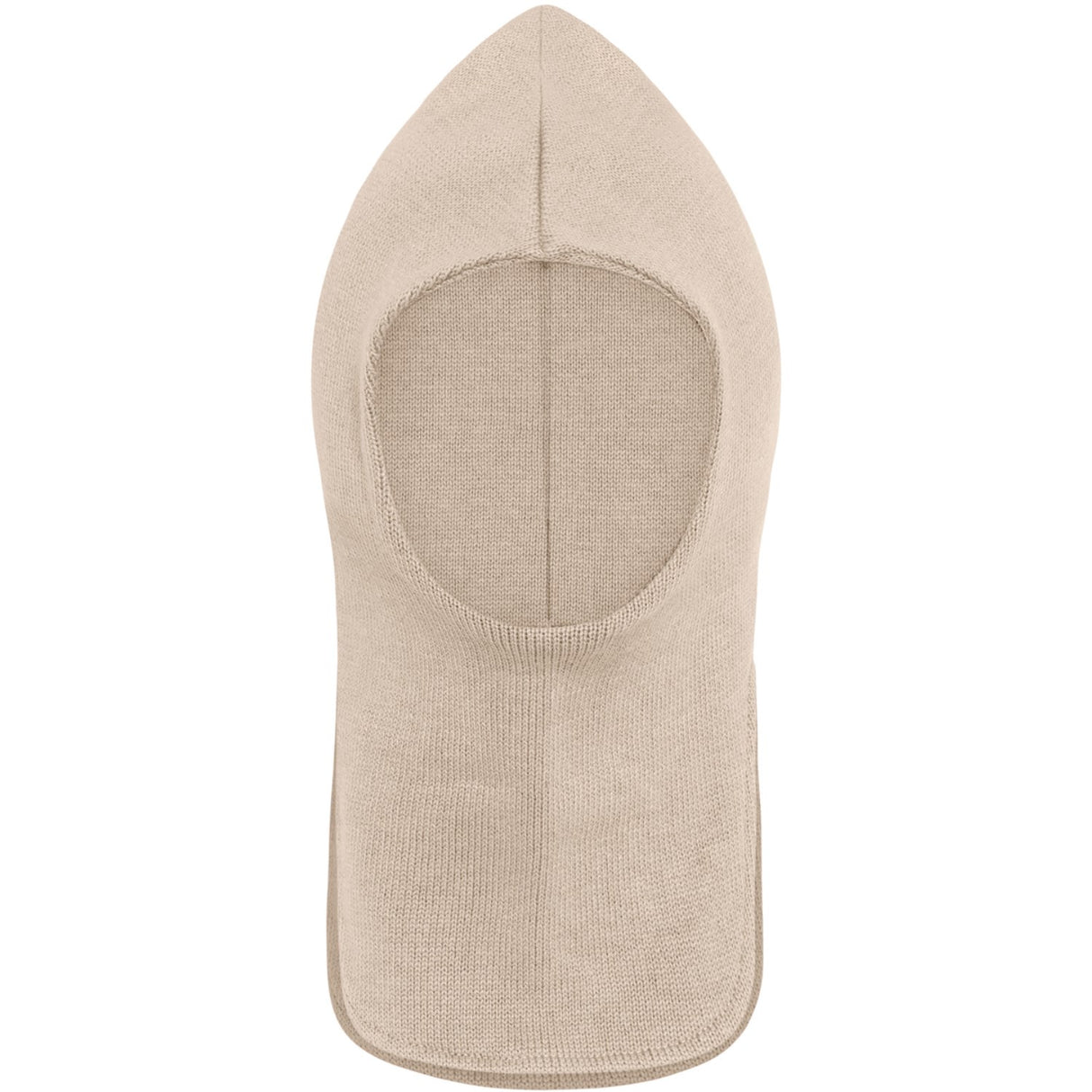 Huttelihut Sand Melange Balaclava Wool Knit Windstop