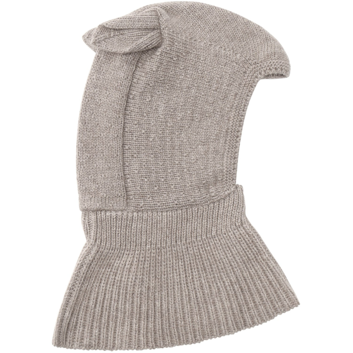 Huttelihut Savannah Melange Balaclava Ears Wool Knit
