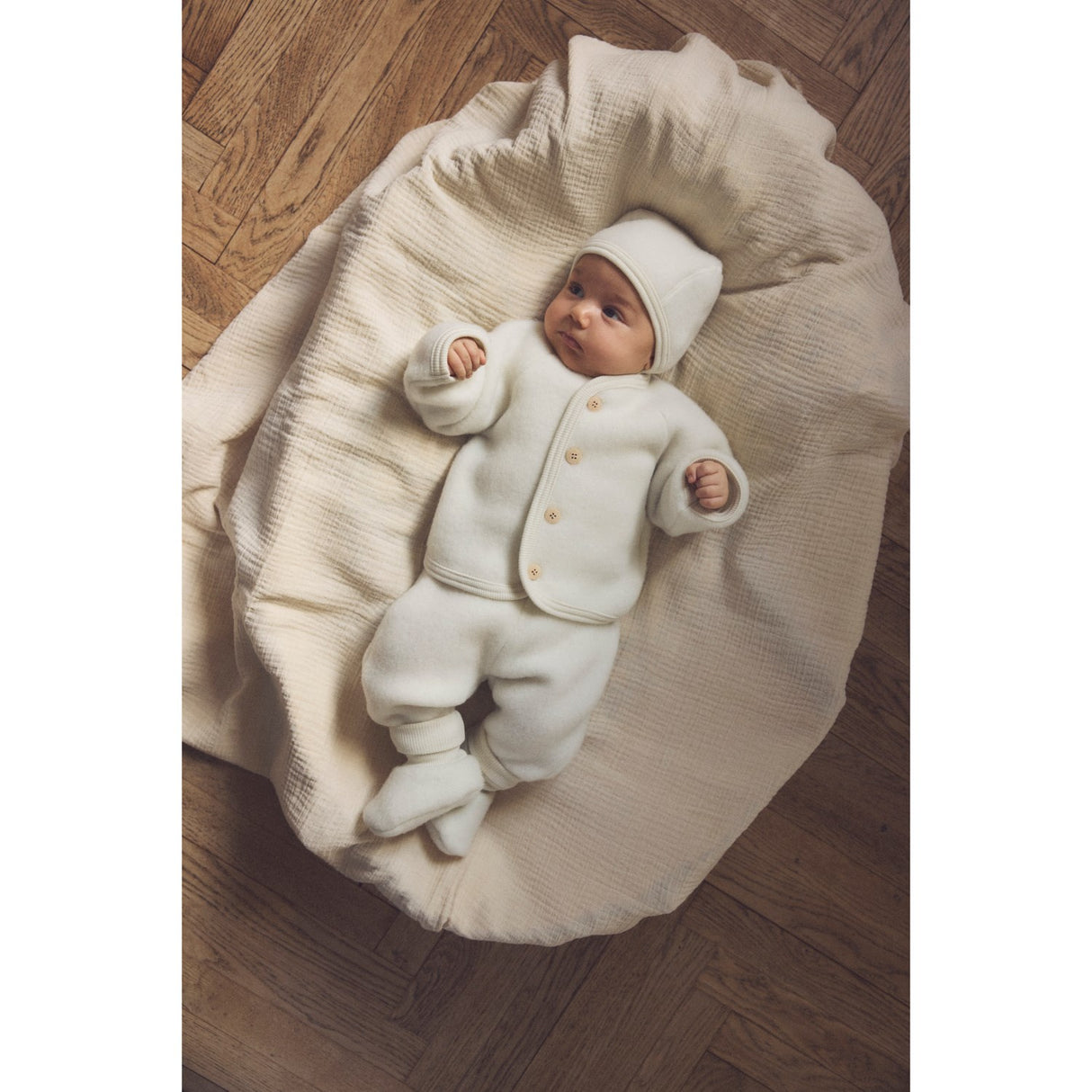 Huttelihut Tofu Bonnet Wool Fleece