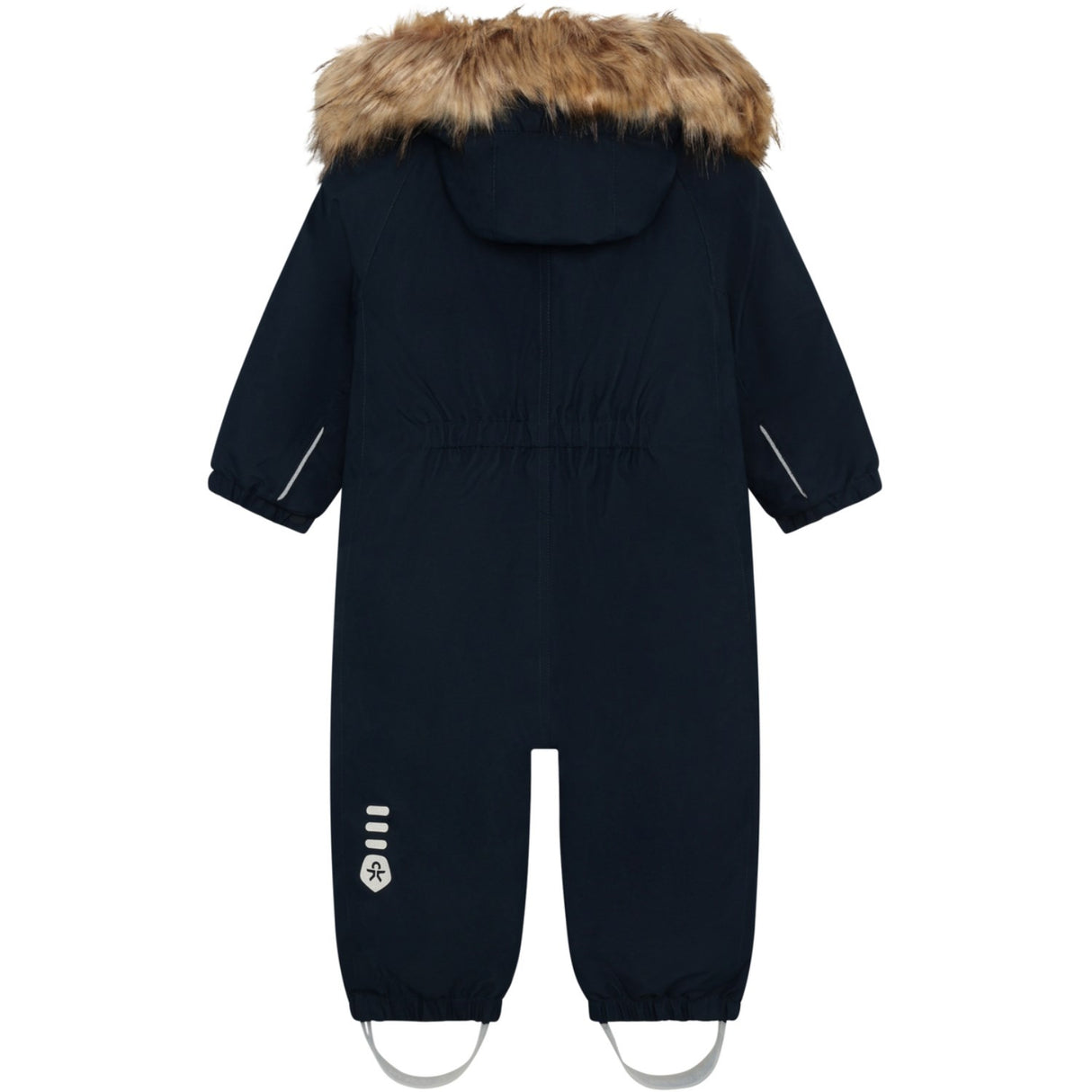 Color Kids Total Eclipse Baby Coverall W. Fake Fur