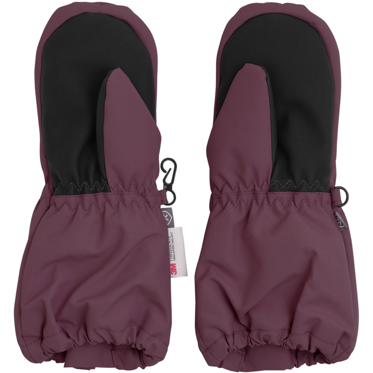 Color Kids Catawba Grape Mittens Long W. Zipper
