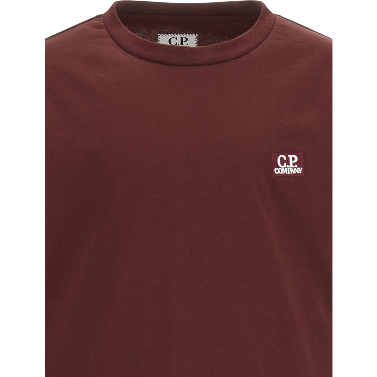 C.P. Company Borgogna Red Long Sleeves T-Shirt