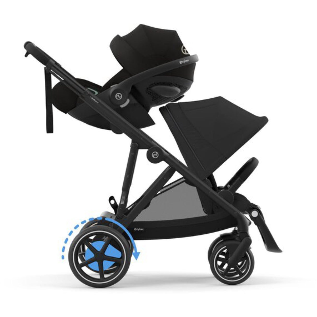 Cybex Moon Black E-gazelle S Blk
