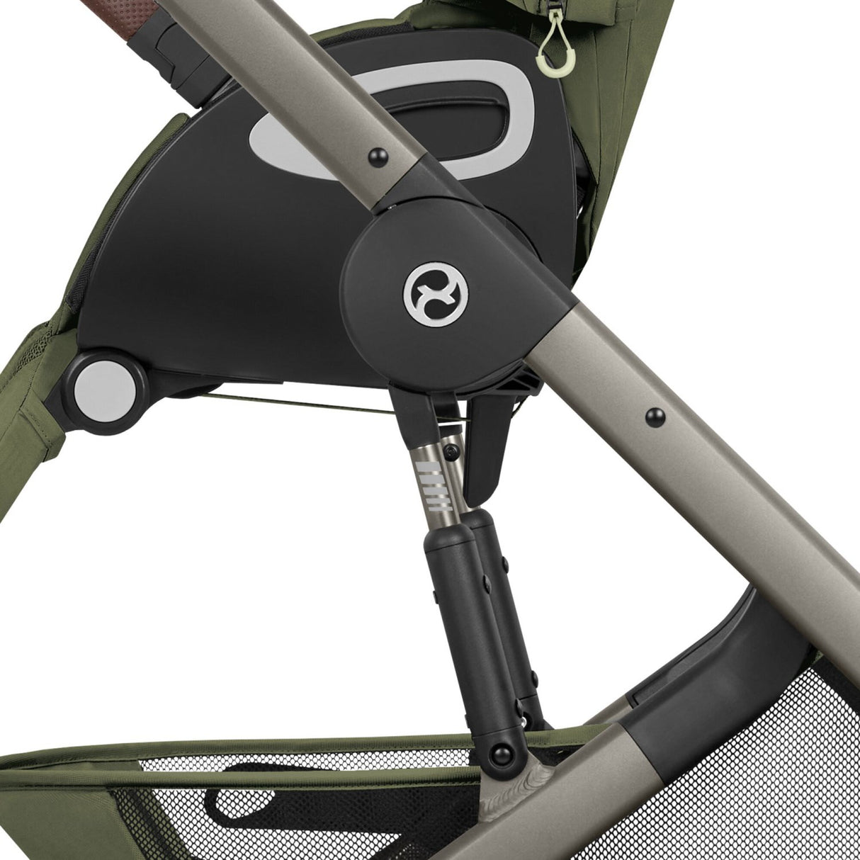 Cybex Moss Green Talos S Lux Tpe Including Foldable Cot