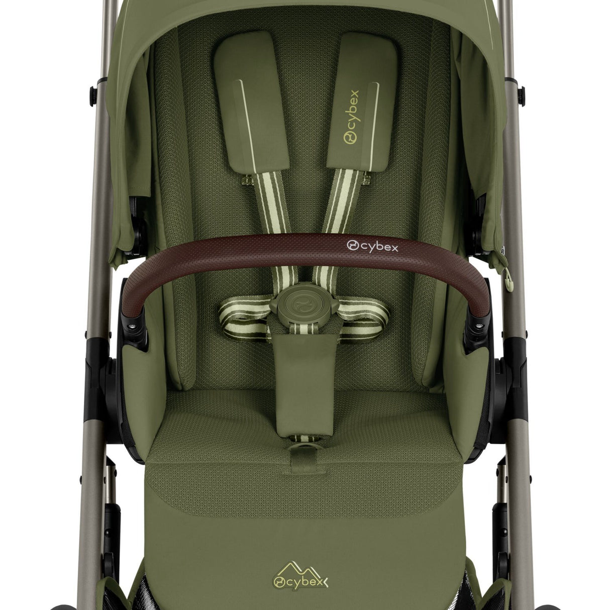 Cybex Moss Green Talos S Lux Tpe Including Foldable Cot