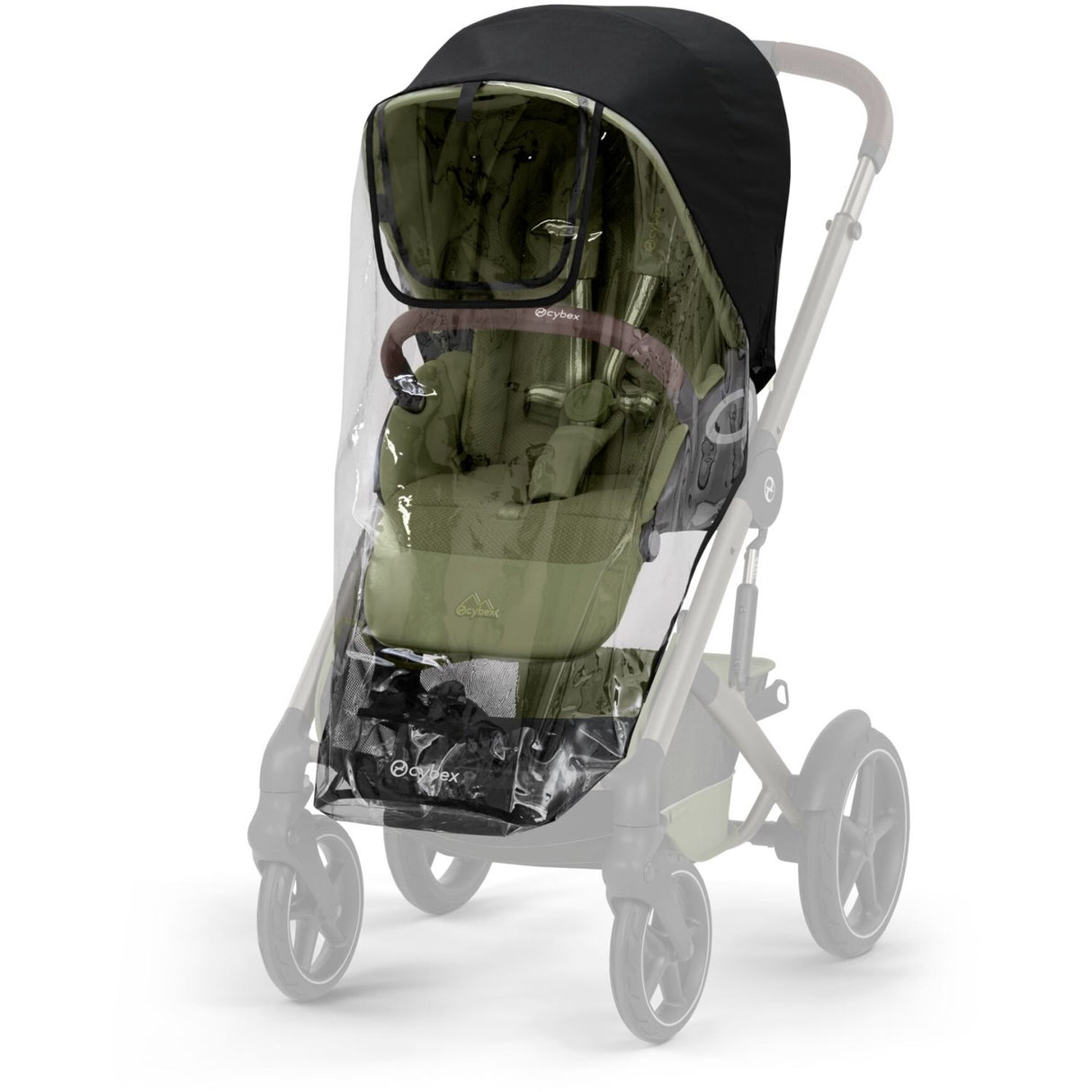 Cybex Moss Green Talos S Lux Tpe Including Foldable Cot