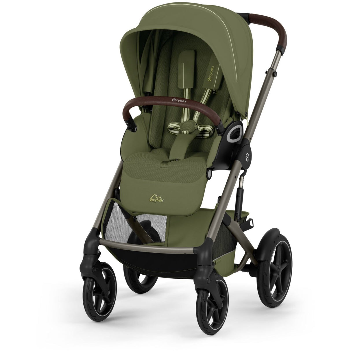 Cybex Moss Green Talos S Lux Tpe Including Foldable Cot