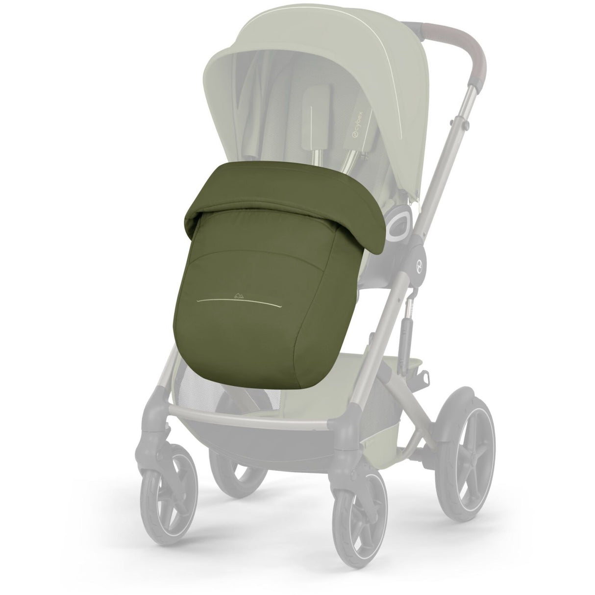 Cybex Moss Green Talos S Lux Tpe Including Foldable Cot