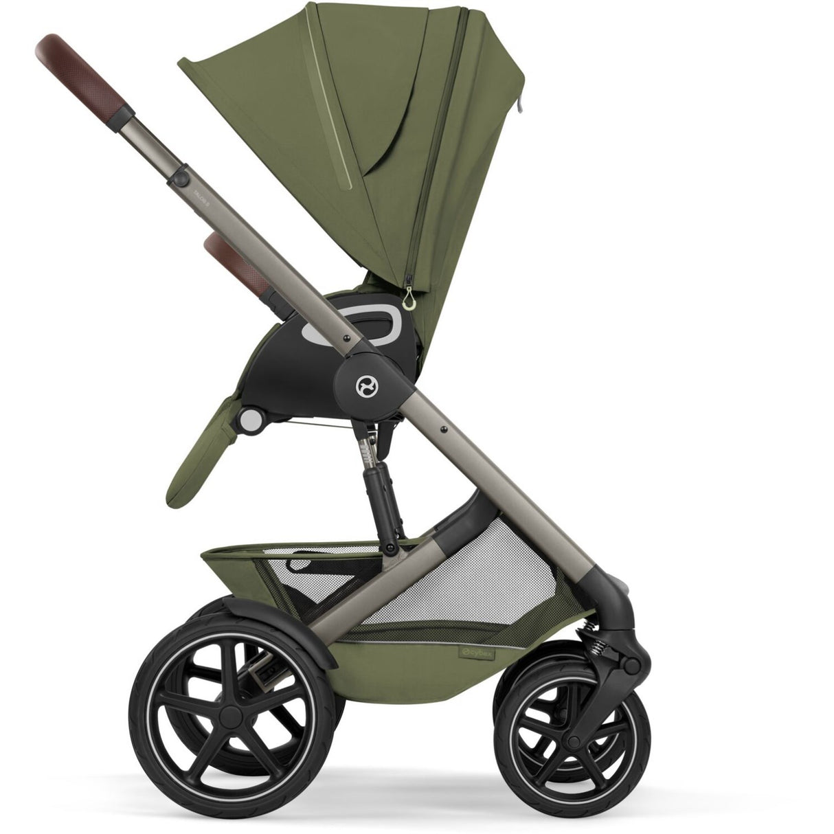 Cybex Moss Green Talos S Lux Tpe Including Foldable Cot