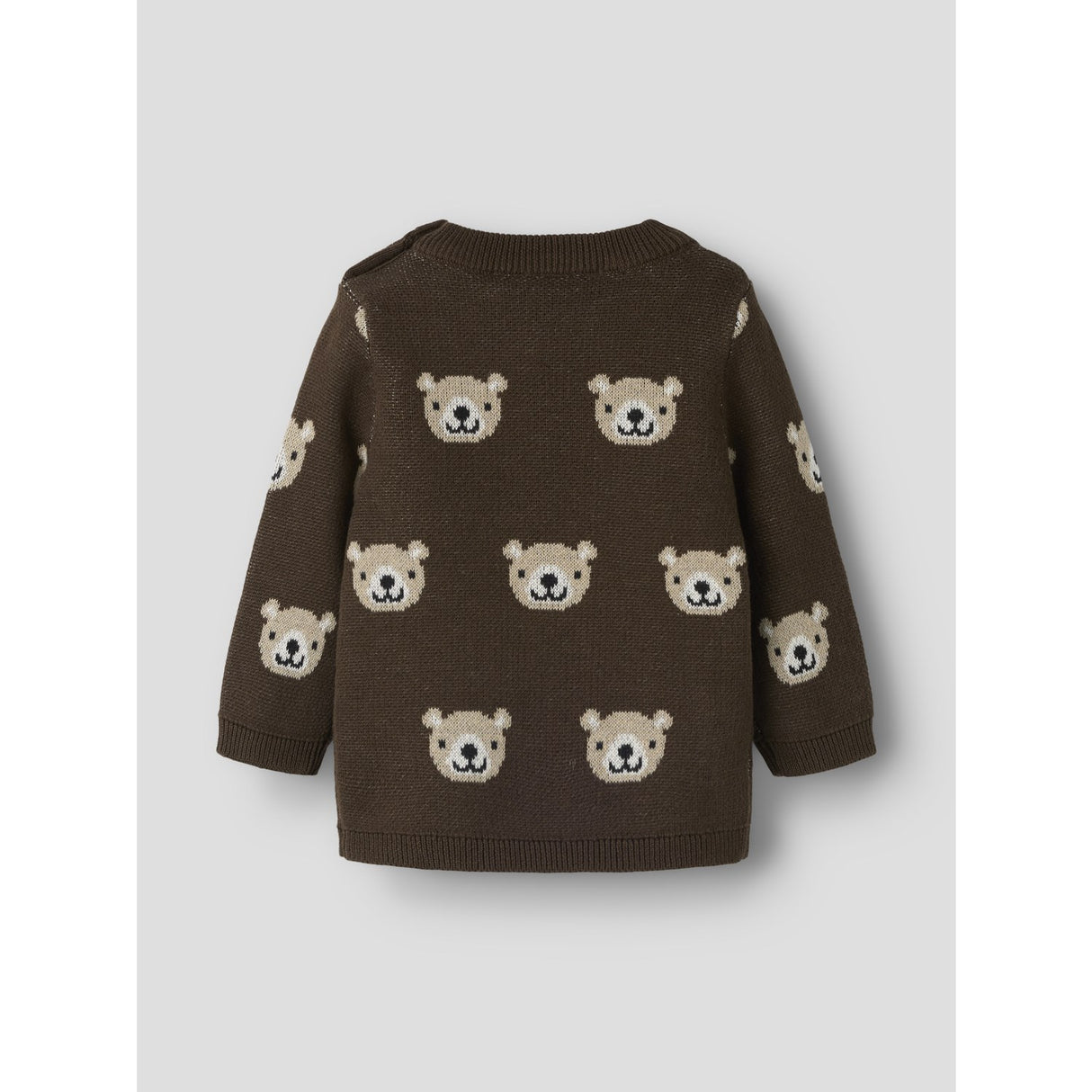 Name It Chocolate Brown Nbmneil Ls Knit Top