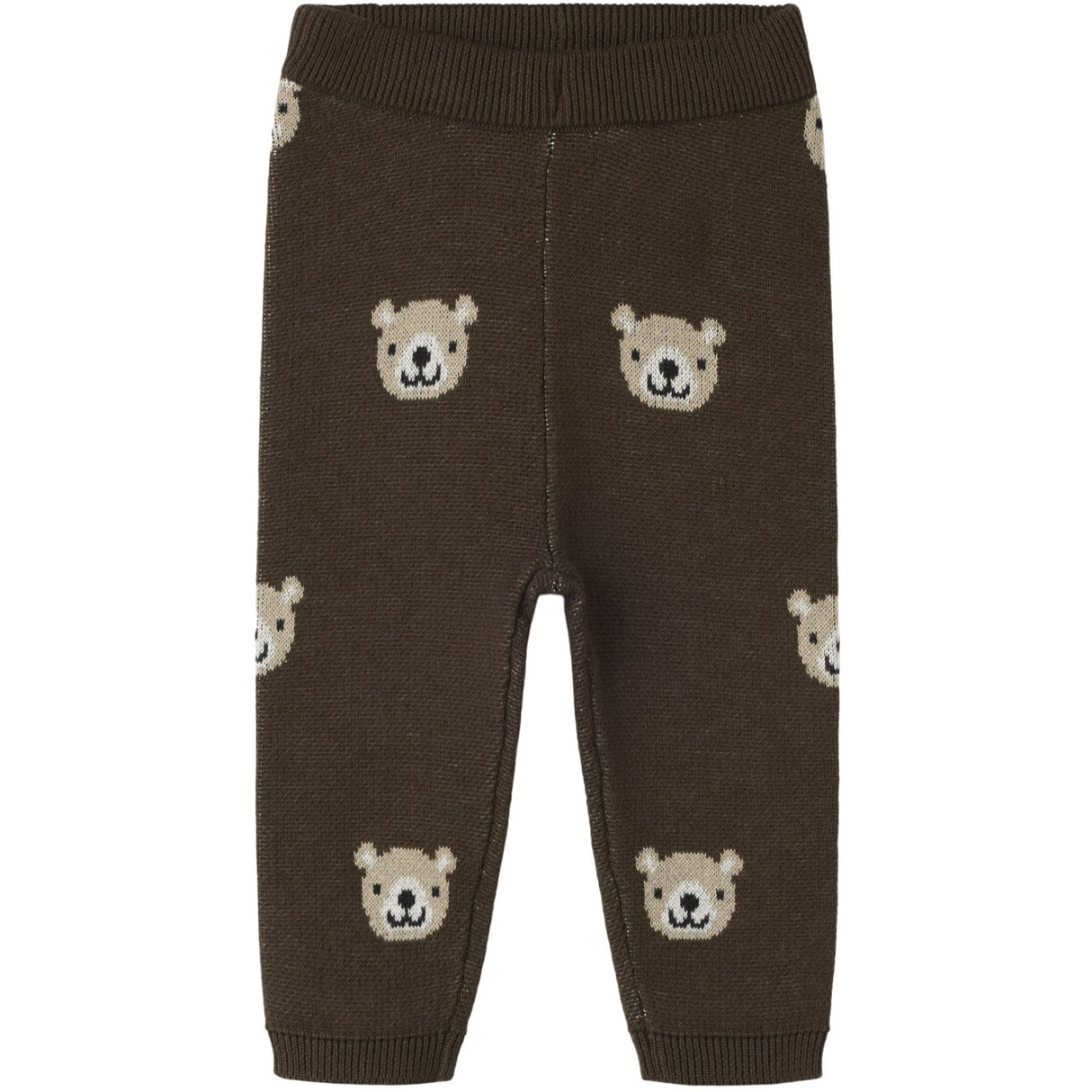 Name It Chocolate Brown Nbmneil Knit Pants
