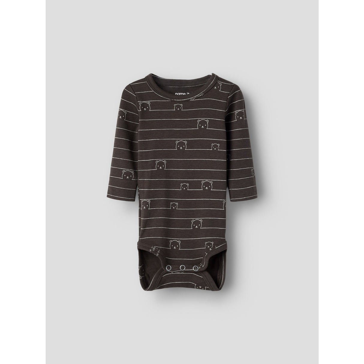 Name It Chocolate Brown Nbmnalas Ls Xsl Body