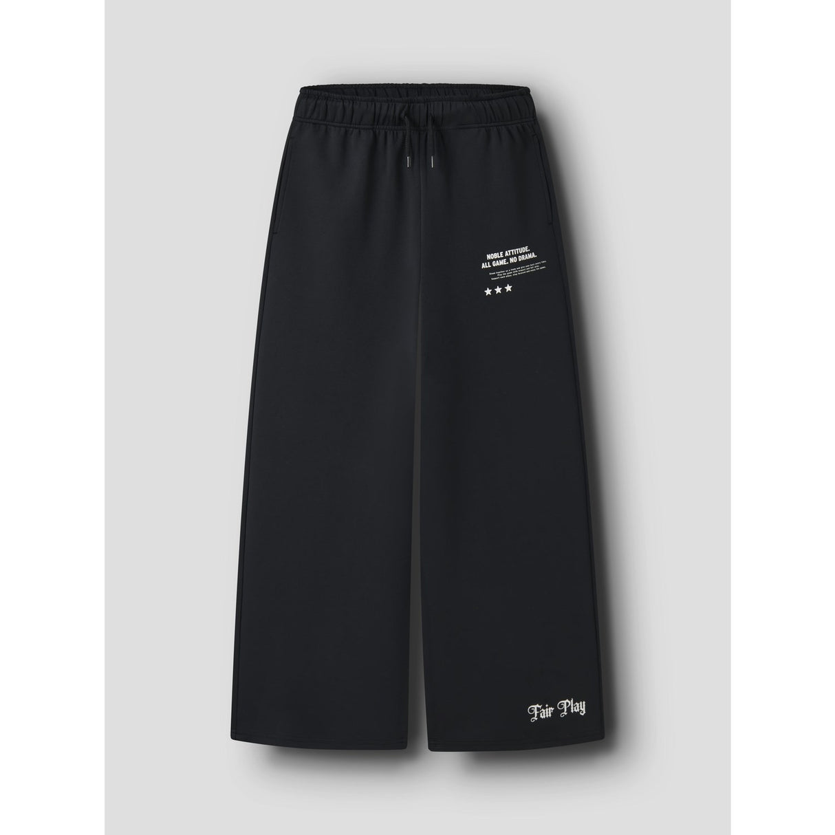 Name It Black Beauty Nkmnikan Wide Swe Pants Unb