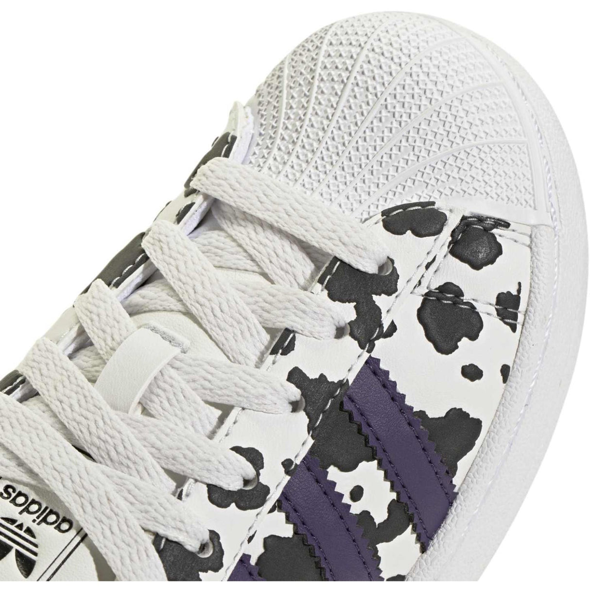 adidas Originals Crystal White Violet Ftwr White Superstar Ii C Sneakers