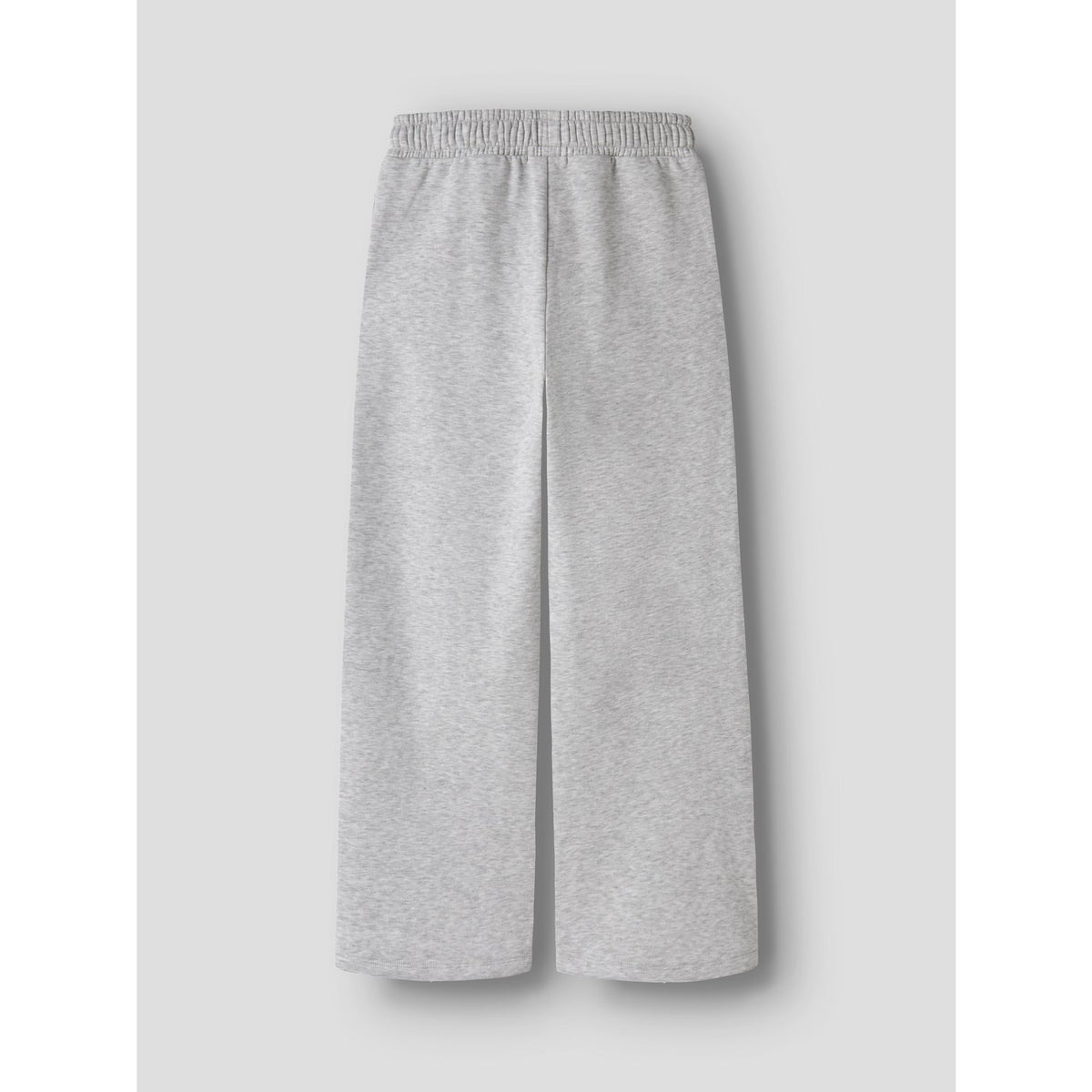 Name It Light Grey Melange Nkfoda Nreg Wide Swe Pants Bru Bf