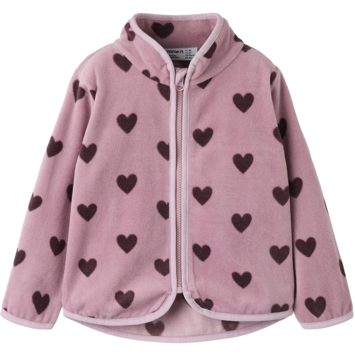 Name It Mauve Shadows Nmfolajas Nreg Fleece Jacket