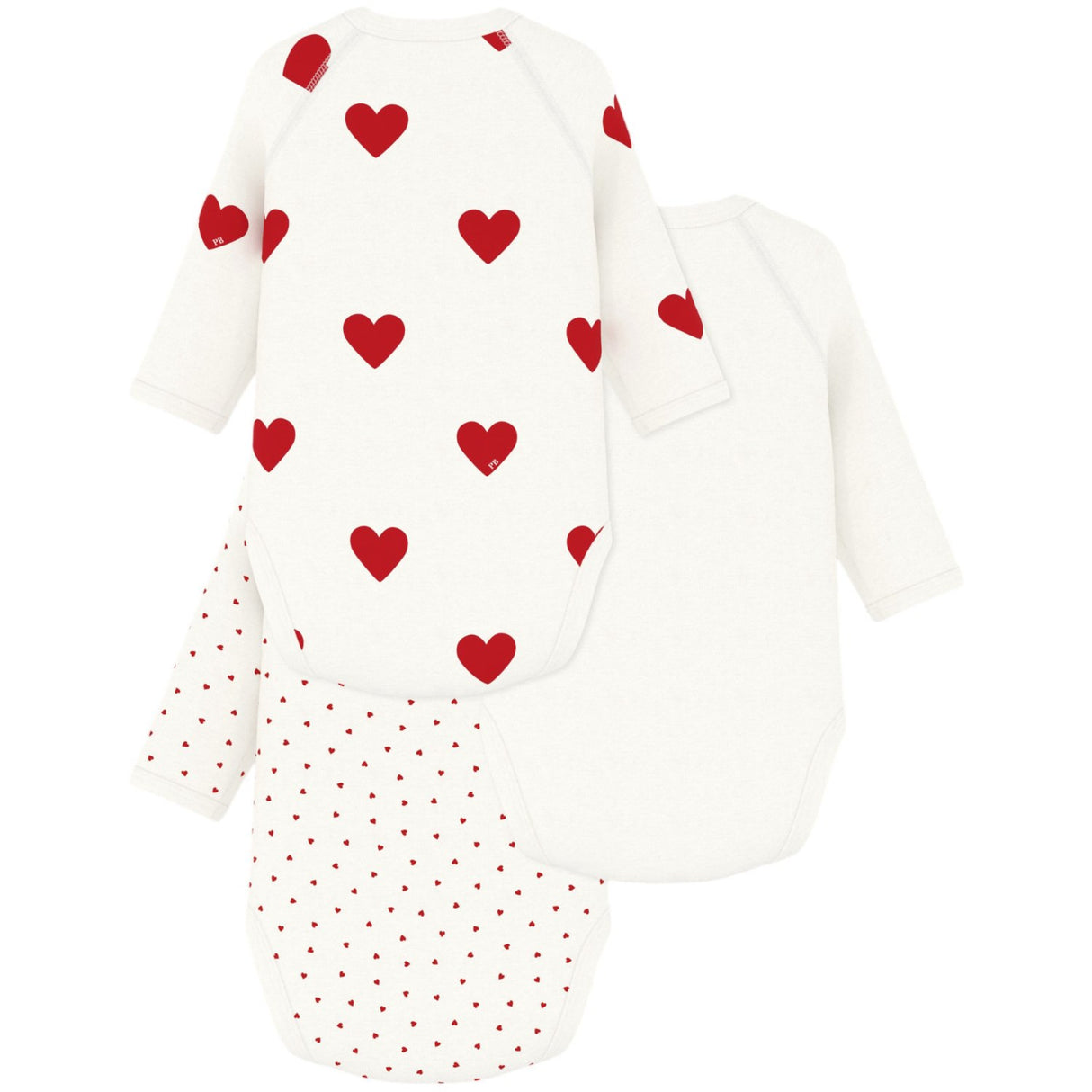 Petit Bateau Variante 1 Long Sleeve Bodysuit