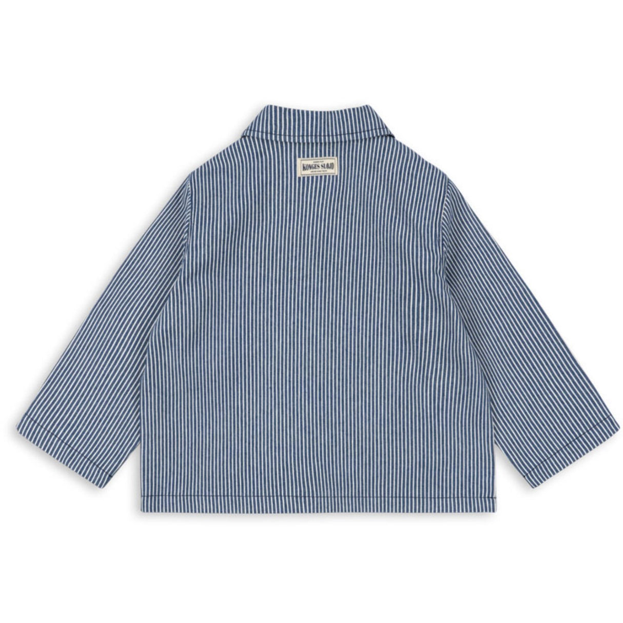 Konges Sløjd Blue Stripe Luc Shirt Jacket Gots
