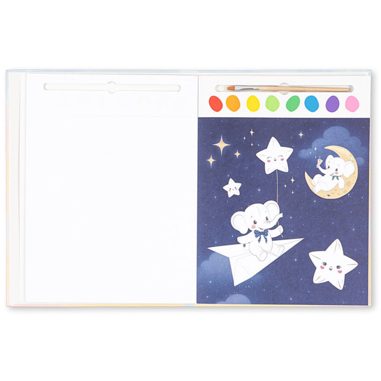 Konges Sløjd Multi Rainbow Watercolor Book