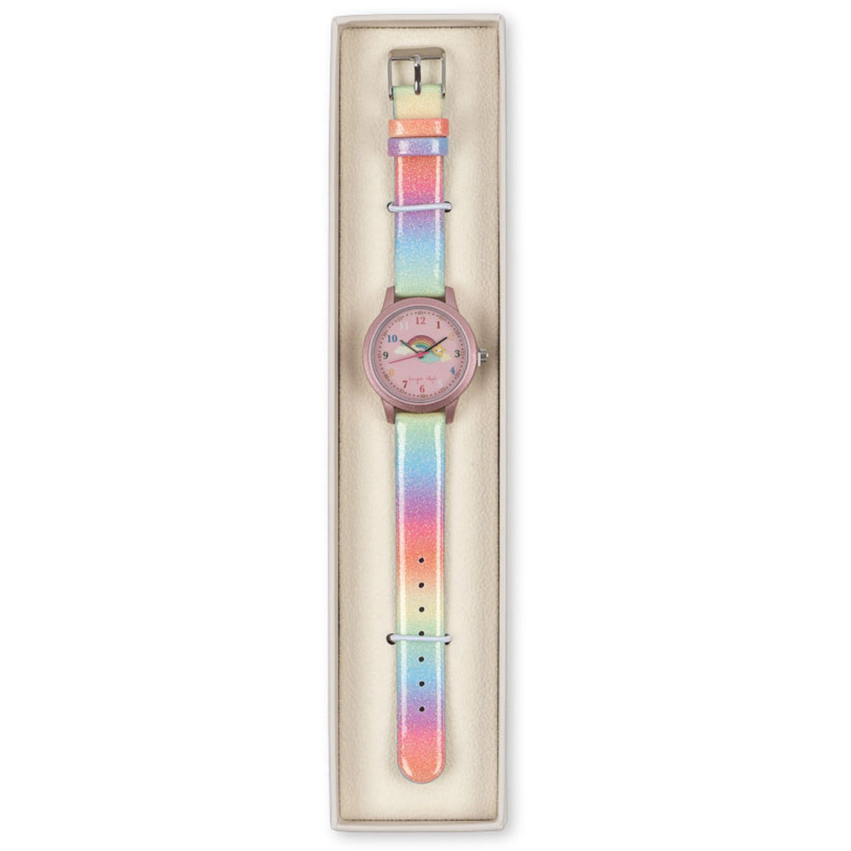Konges Sløjd Rainbow Glitter Kids Watch Rainbow