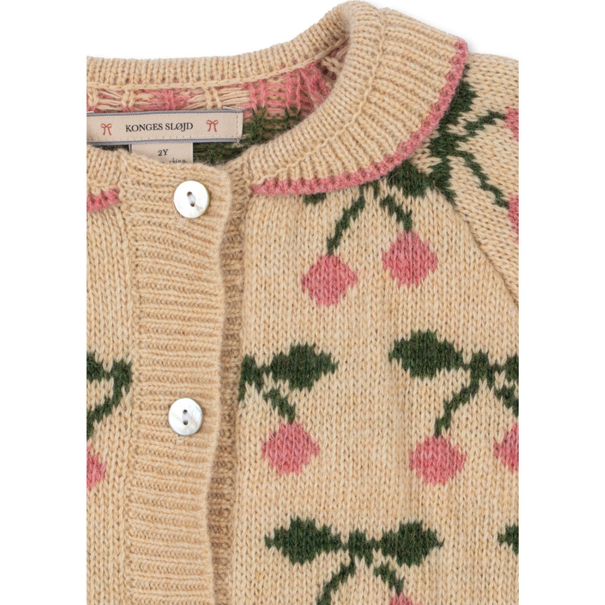 Konges Sløjd Cherry Belou Collar Cardigan