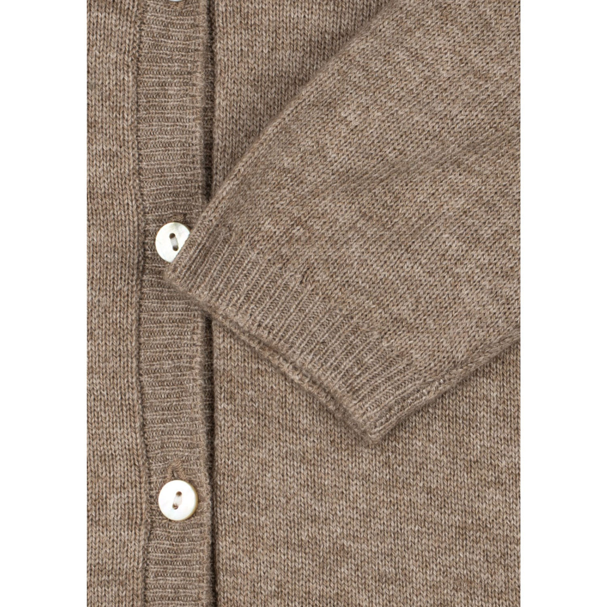 Konges Sløjd Light Brown Mattou Knit Onesie