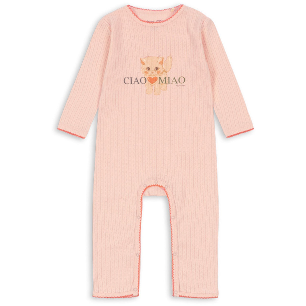 Konges Sløjd Pale Blush Minnie Onesie Gots