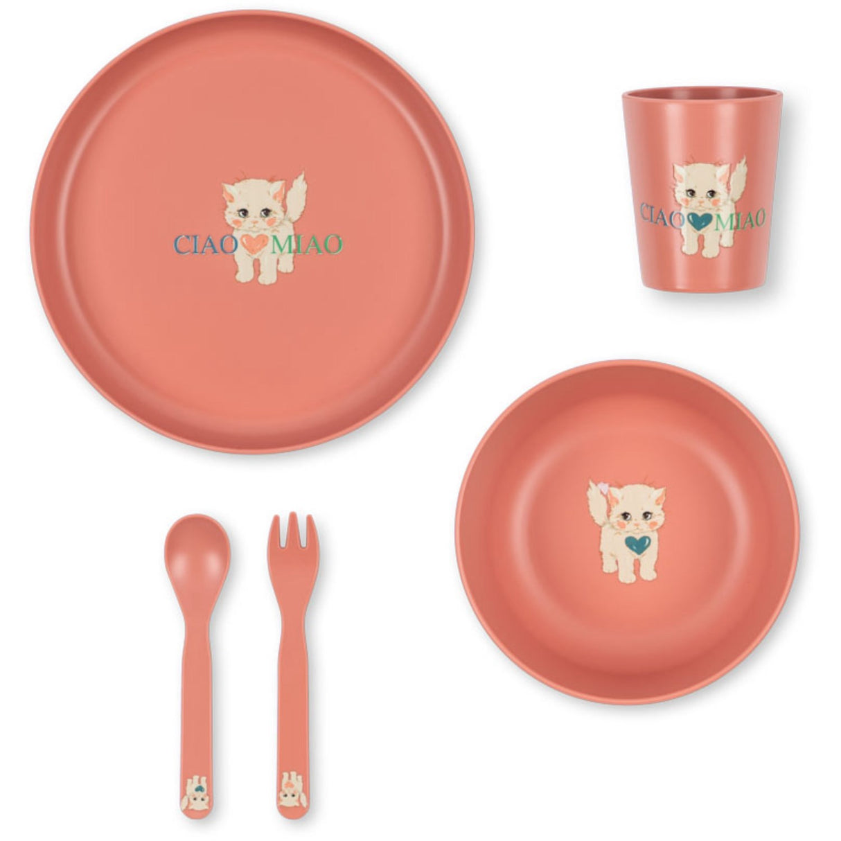 Konges Sløjd Ciao Miao Dinner Set