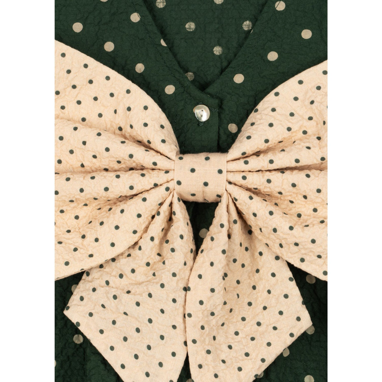 Konges Sløjd Dot Marseille Elin Bow Blouse Gots