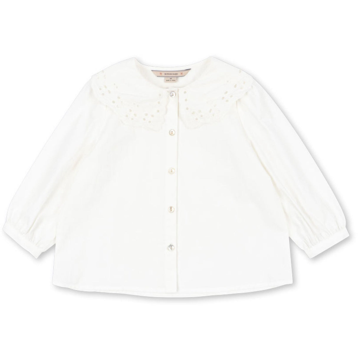 Konges Sløjd Optic White Rilo Collar Shirt Gots