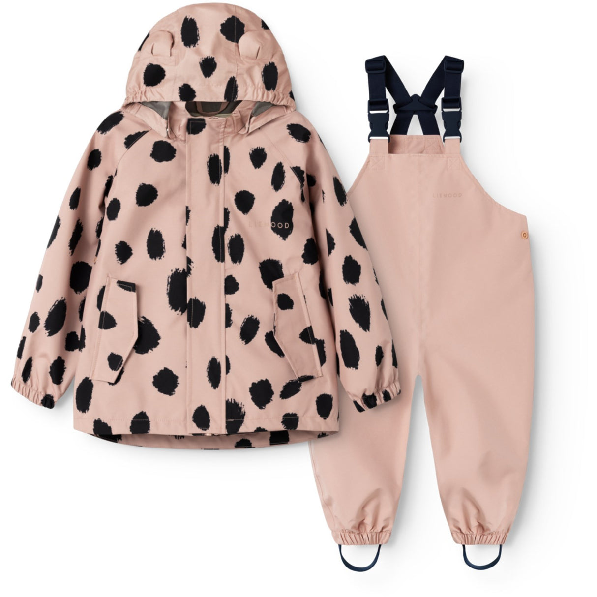 LIEWOOD Mega Leo Spot / Pale Tuscany Manu Rainwear Set