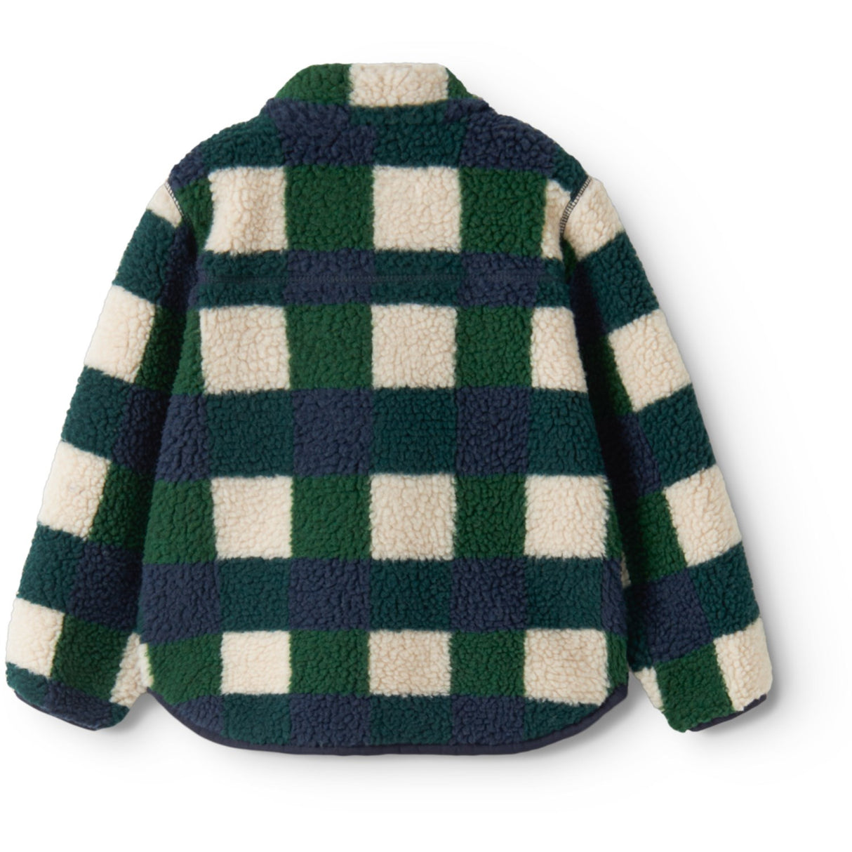 LIEWOOD Mega Check / Bright Garden Nolan Pile Jacket