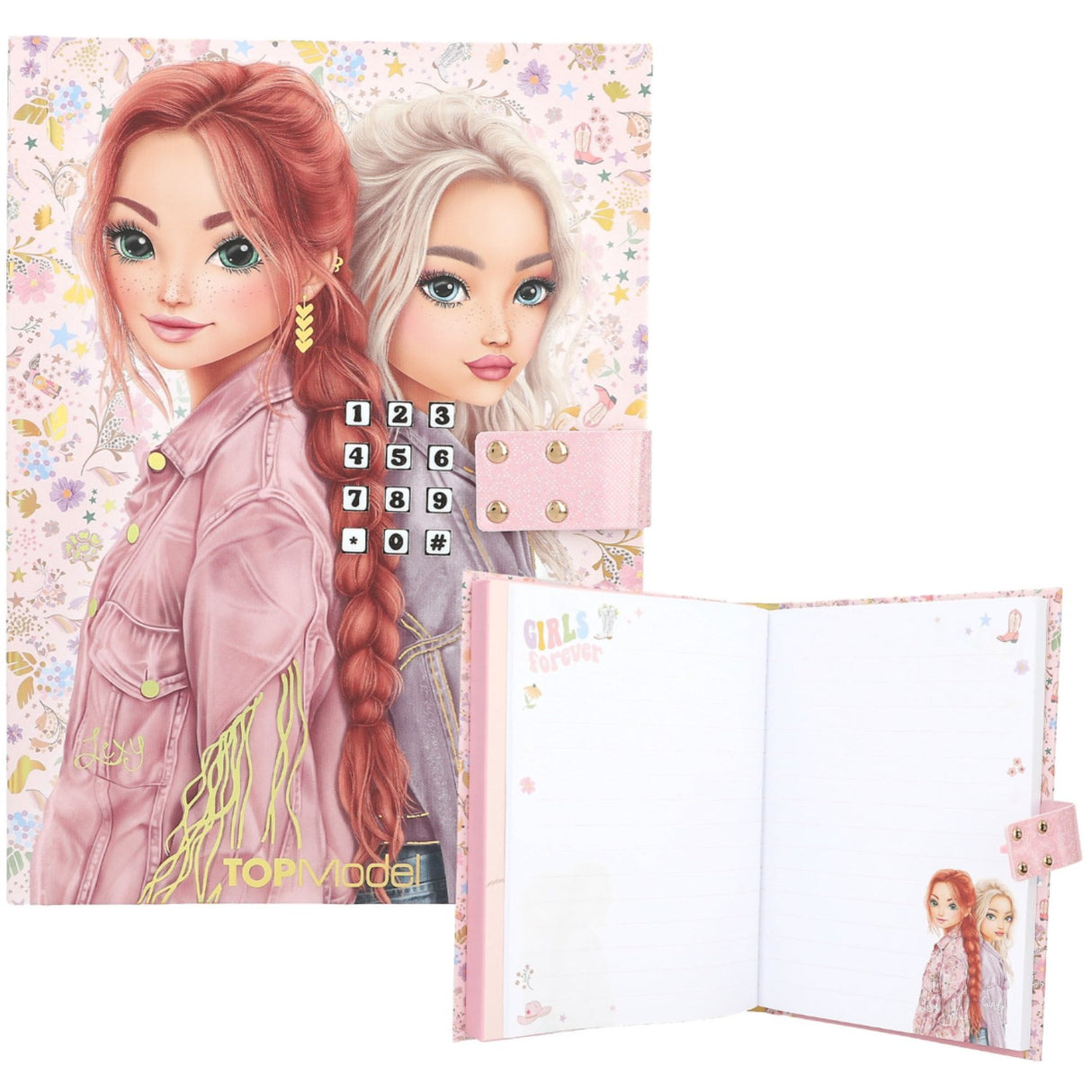 TOPModel Cowgirl Diary With Code And Sound