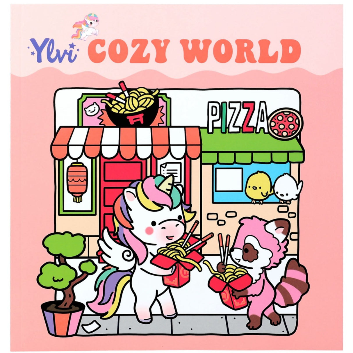 Ylvi COZY World Colouring Book