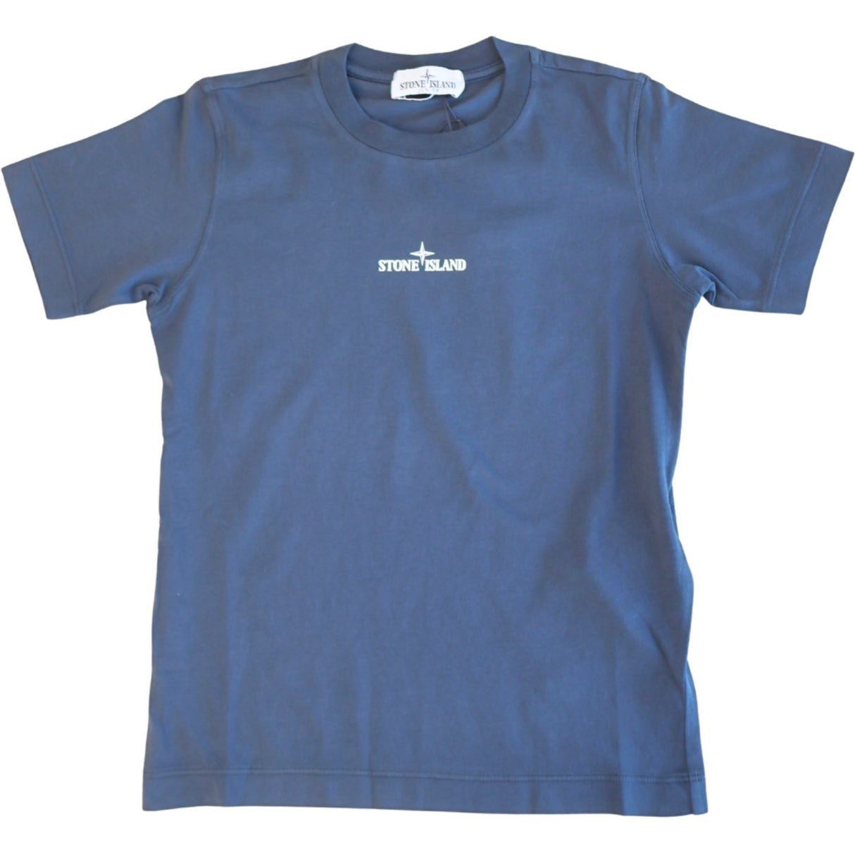 Stone Island Navy Blue Ss T-Shirt