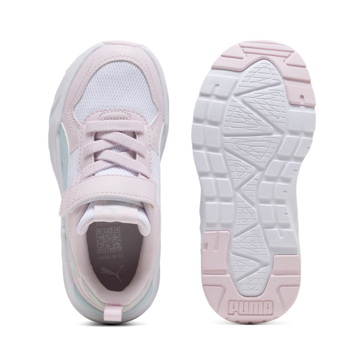 Puma White Trinity 2 Lt Ac+ Ps Sneakers