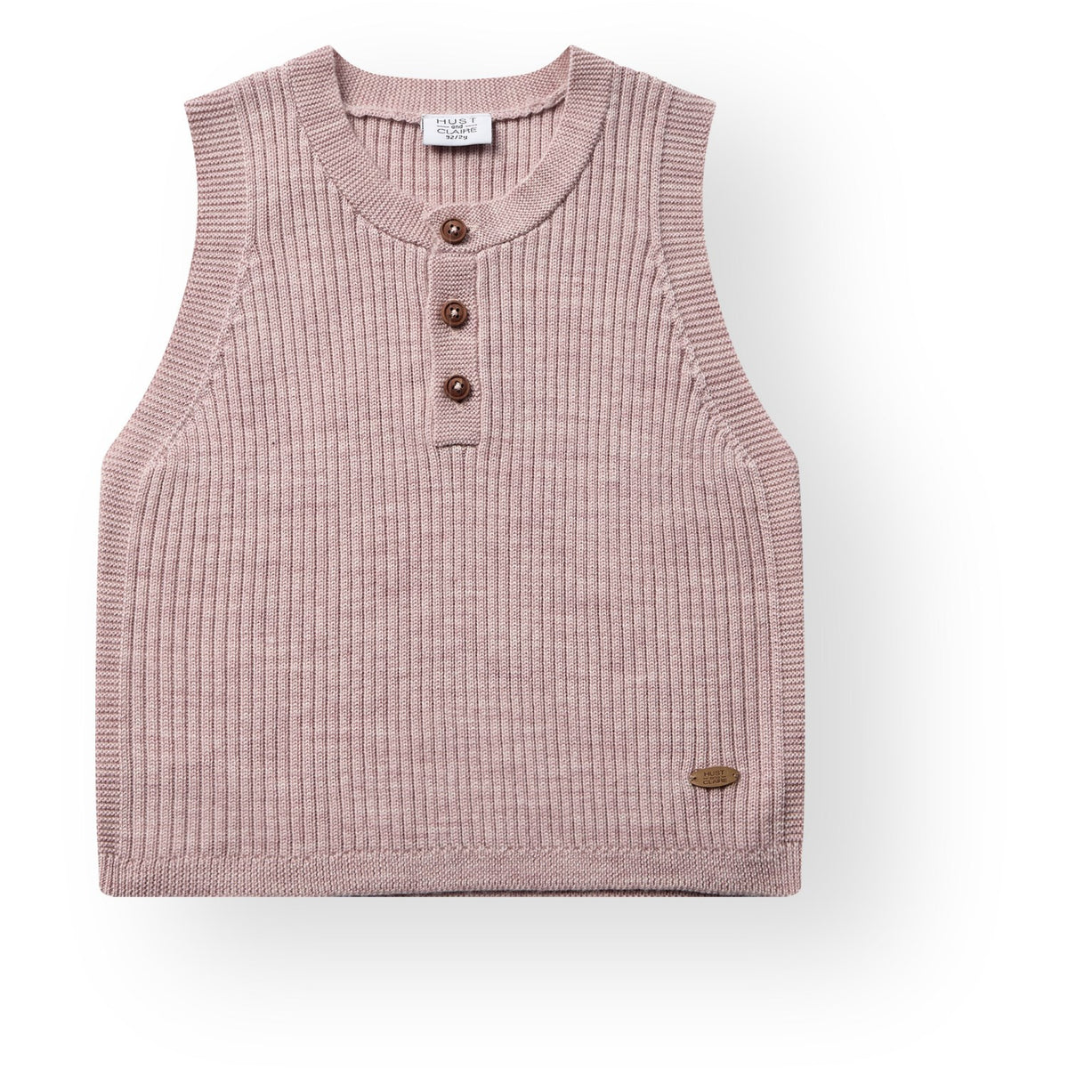 Hust & Claire Heather Edi Wool Rib Knit